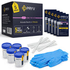 2 in 1 UTI Test Strips for Women & Men with Sterile Cups & Gloves | Individually Wrapped & Trusted by Doctors Private at Home UTI Test Strip - Accurate Results in 2 Minutes - 5 Tests